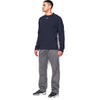 Under Armour Men's Navy Rival Fleece Crew