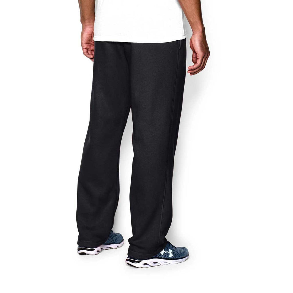 Under Armour Men's Black/Graphite Rival Fleece Pants