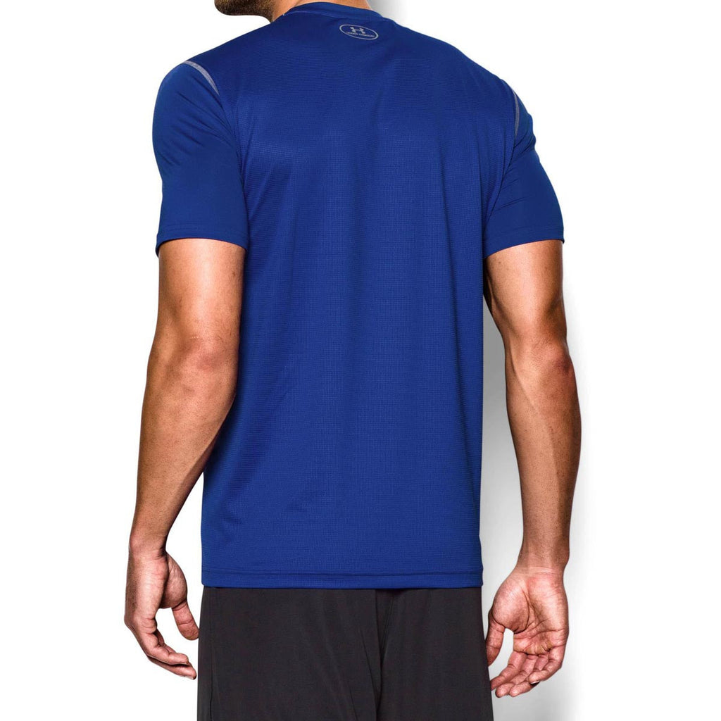 Under Armour Men's Royal UA Raid Short Sleeve T-Shirt