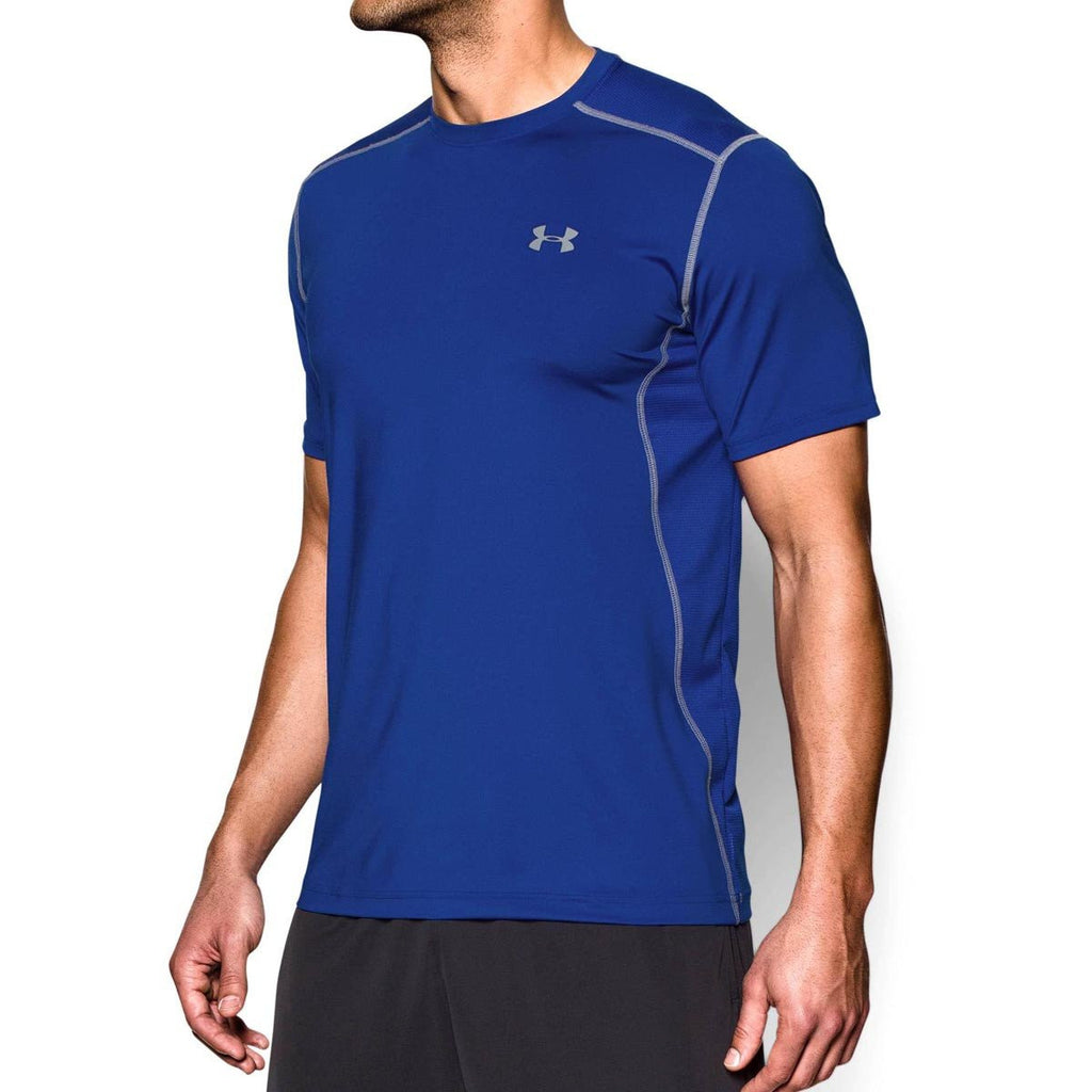 Under Armour Men's Royal UA Raid Short Sleeve T-Shirt