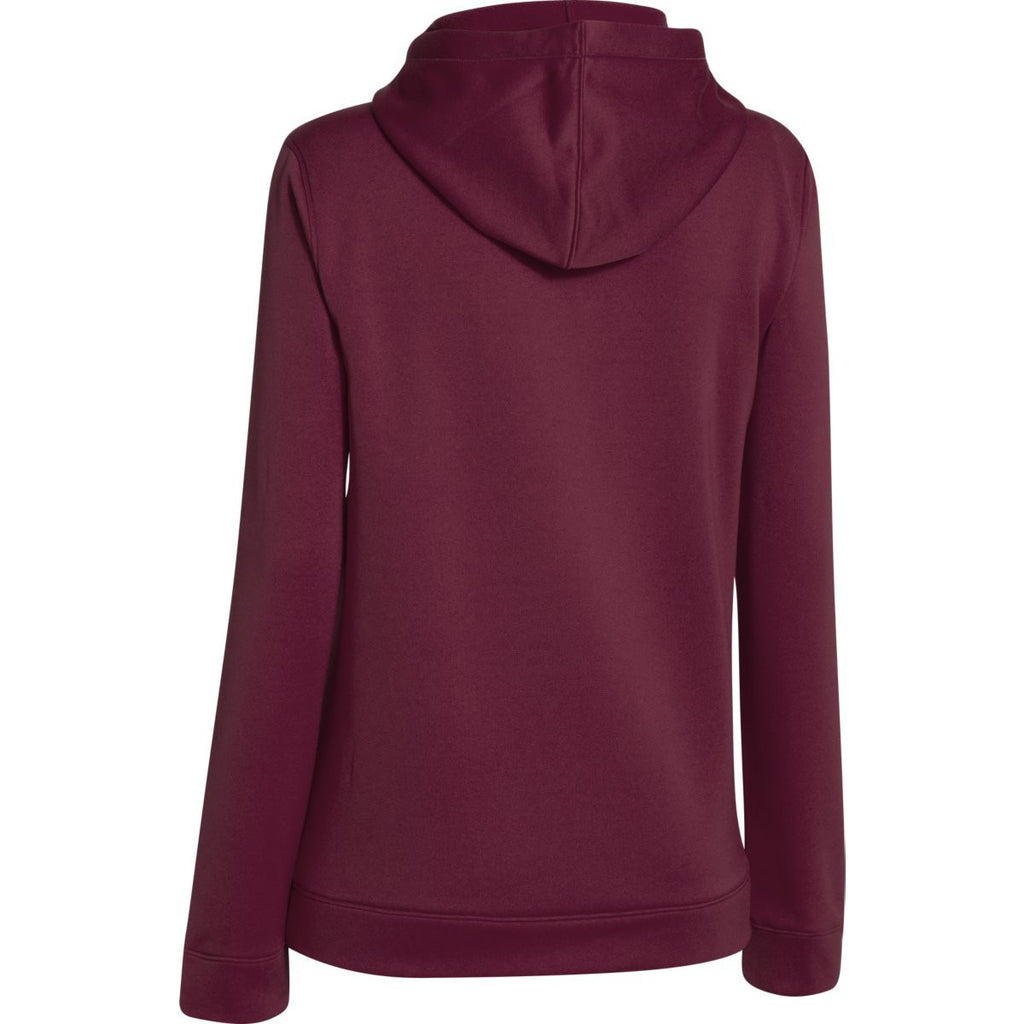 Under Armour Women's Maroon Storm Armour Fleece Hoodie