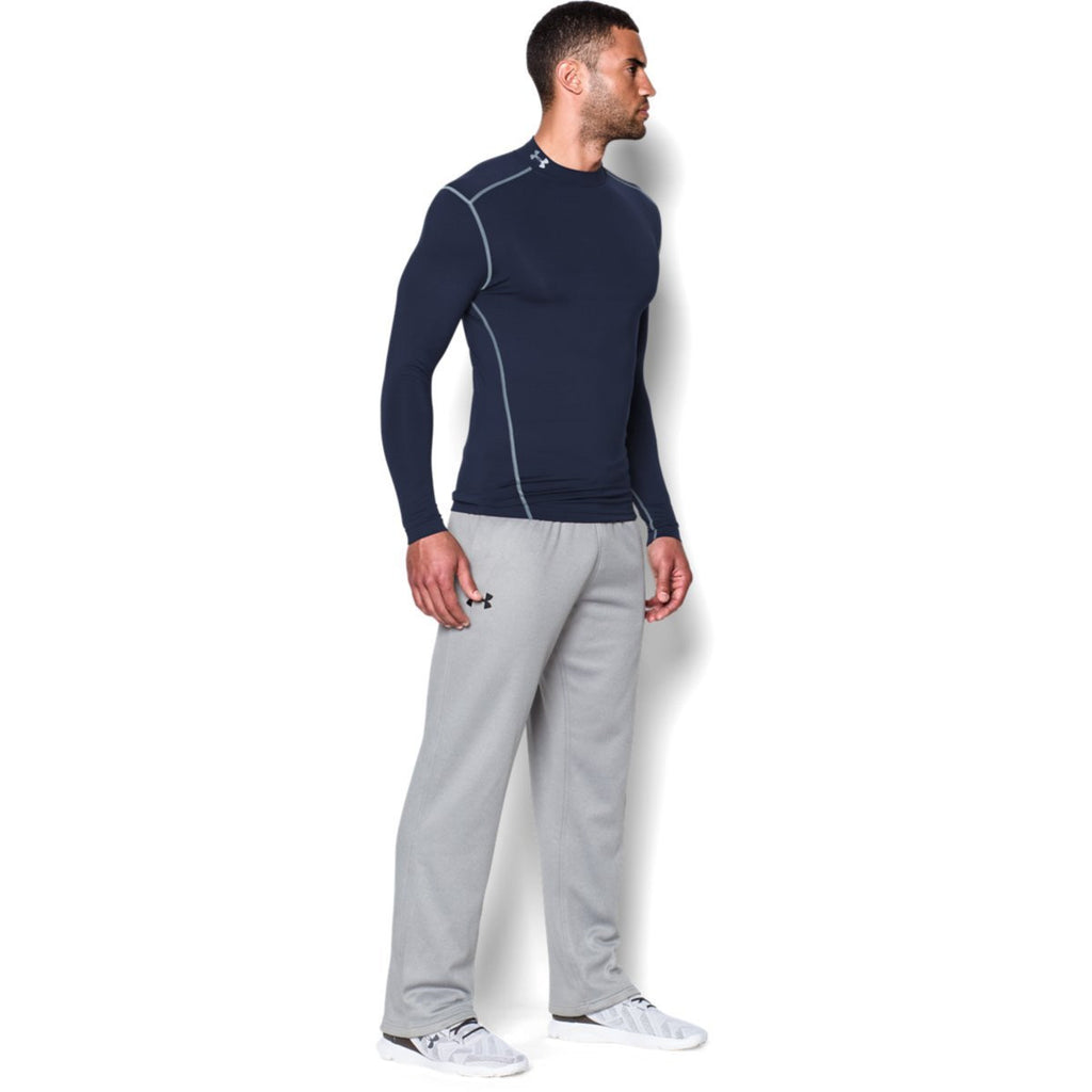 Under Armour Men's Navy ColdGear Armour Compression Mock