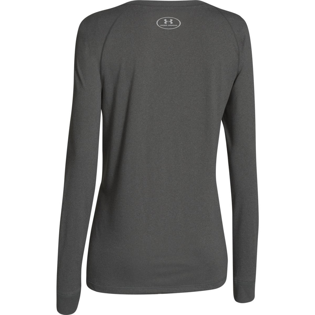 Under Armour Women's Carbon Heather L/S Locker Tee