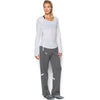 Under Armour Women's Graphite/White Qualifier Warm-Up Pant