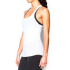 Under Armour Women's White UA Streaker Tank