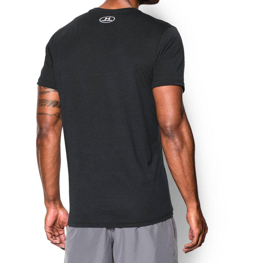 Under Armour Men's Black Streaker Run Short Sleeve T-Shirt