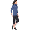 Under Armour Women's Royal Steel Stripe Tech 1/4 Zip