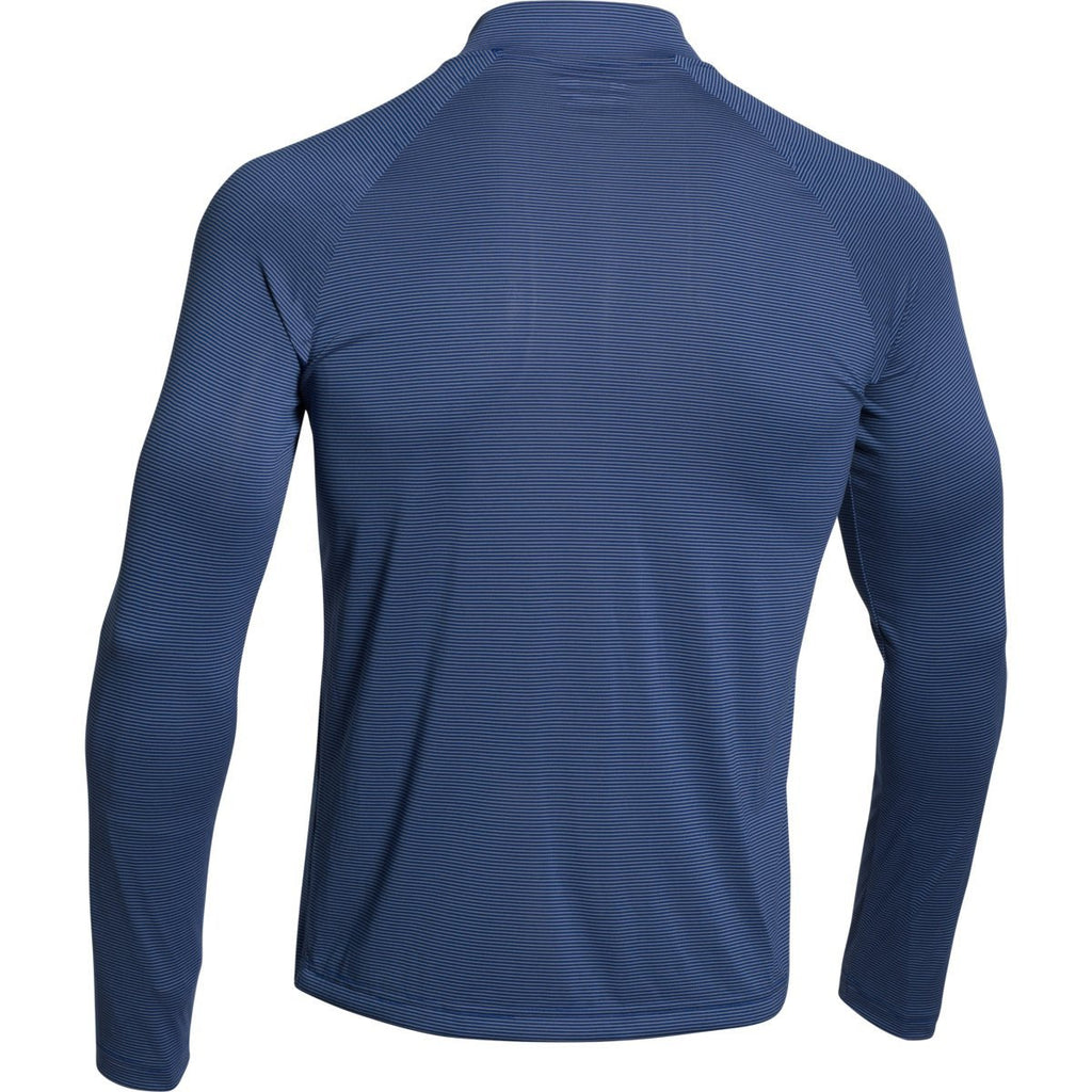 Under Armour Men's Royal Steel Stripe Tech 1/4 Zip