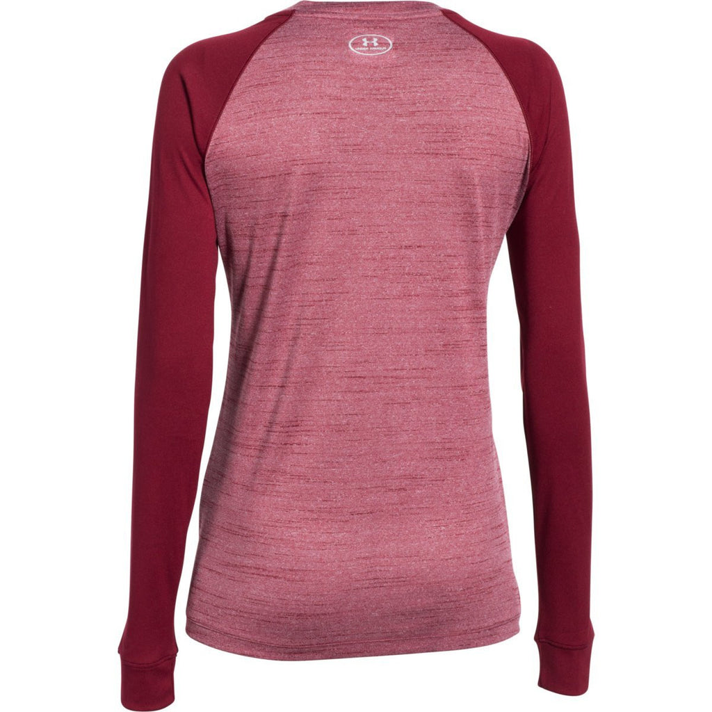 Under Armour Women's Cardinal Novelty Locker Long Sleeve Tee