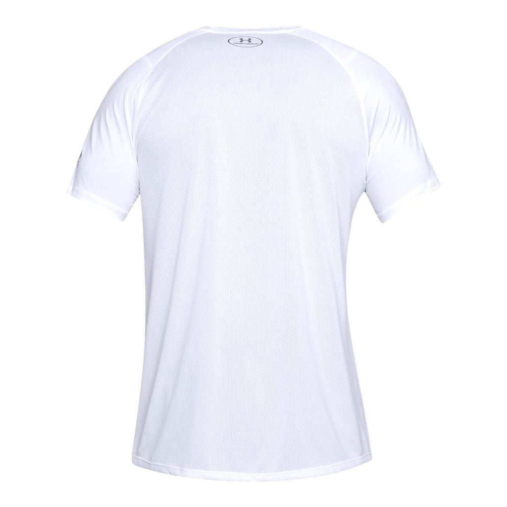 Under Armour Men's White MK1 Short Sleeve Shirt