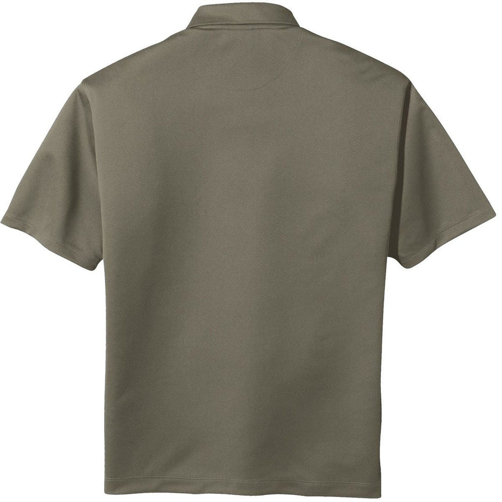 Nike Men's Olive Khaki Tech Basic Dri-FIT S/S Polo