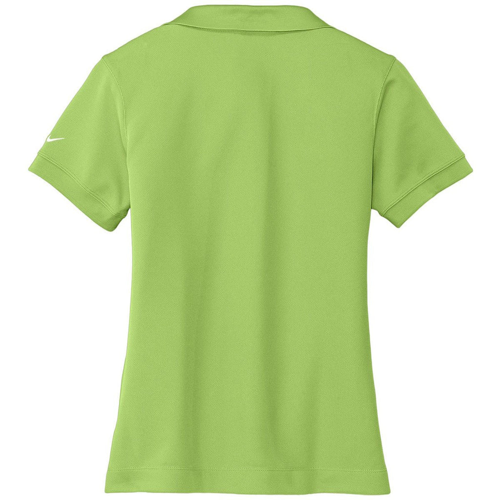 Nike Women's Light Green Dri-FIT S/S Classic Polo