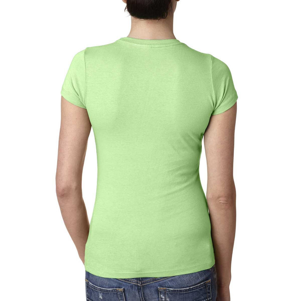 Next Level Women's Apple Green Perfect Tee