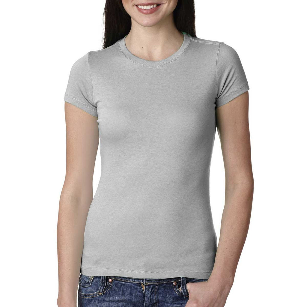 Next Level Women's Silver Perfect Tee