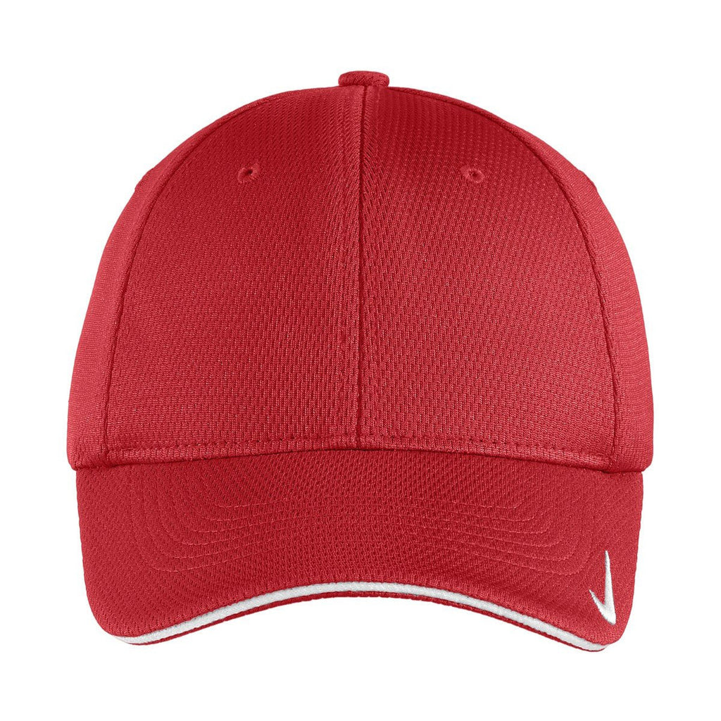 Nike Red Dri-FIT Mesh Flex Cap