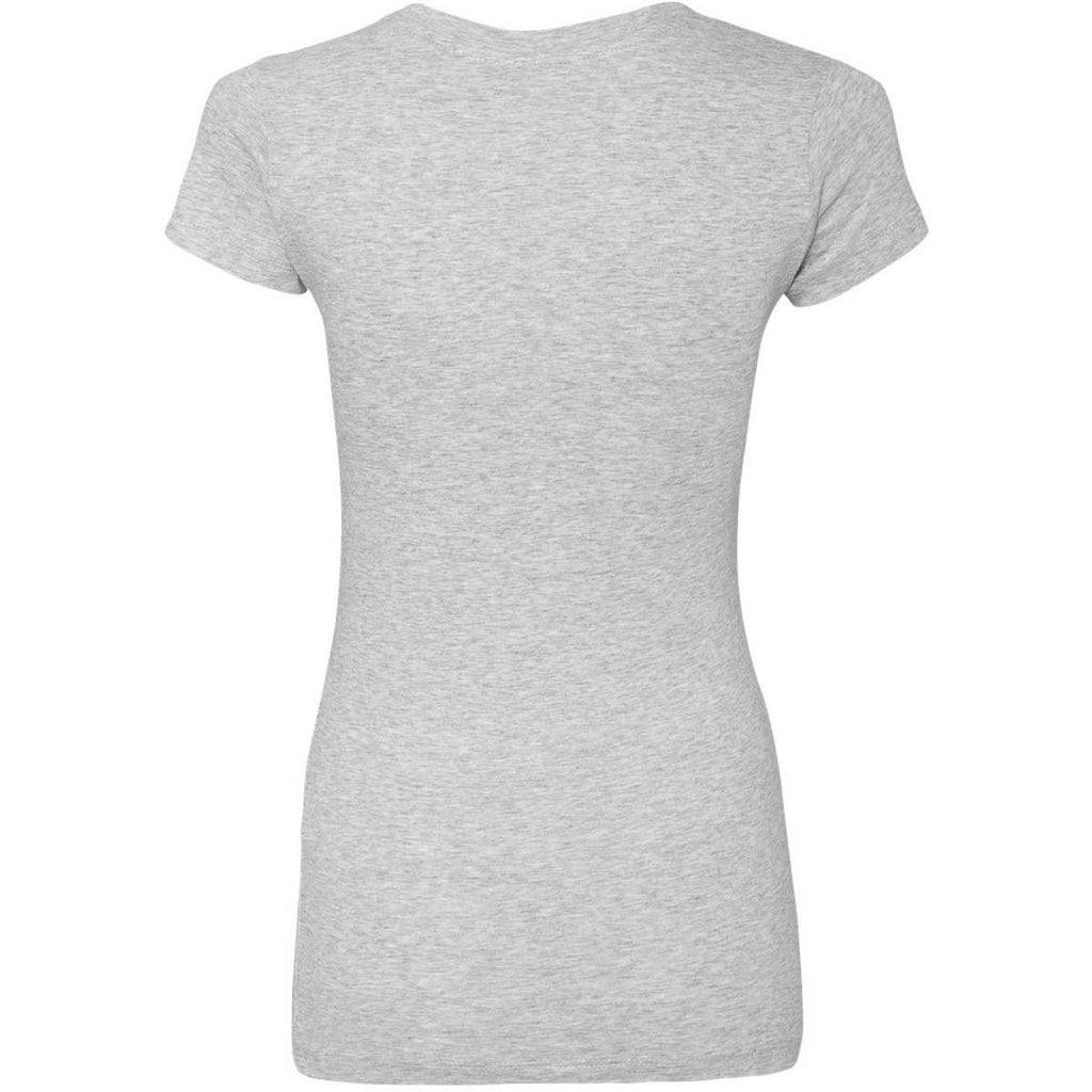 Next Level Women's Heather Gray Sporty V-Neck Tee