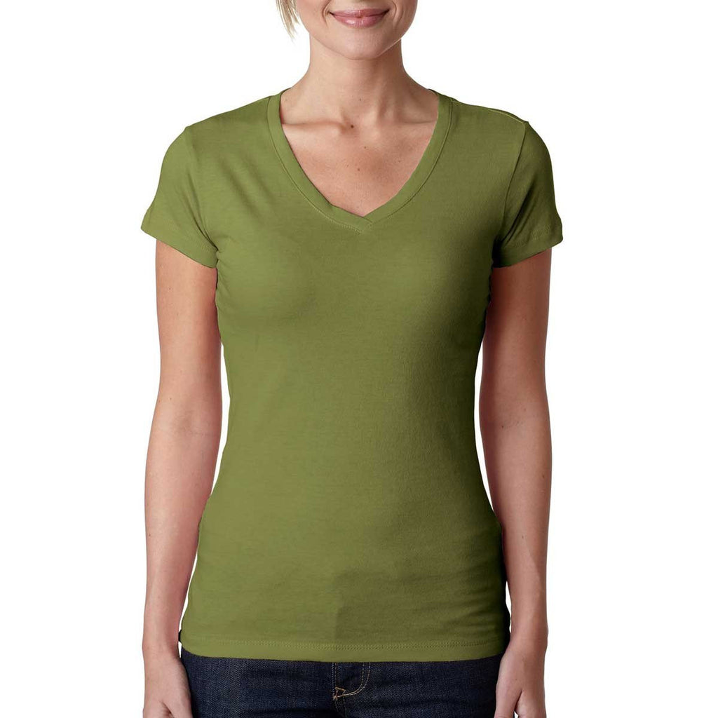 Next Level Women's Kiwi Sporty V-Neck Tee