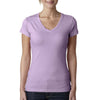 Next Level Women's Lilac Sporty V-Neck Tee