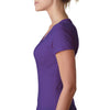 Next Level Women's Purple Rush Sporty V-Neck Tee