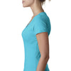 Next Level Women's Tahiti Blue Sporty V-Neck Tee