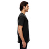 Anvil Men's Black 3.2 oz. Featherweight Short-Sleeve V-Neck T-Shirt