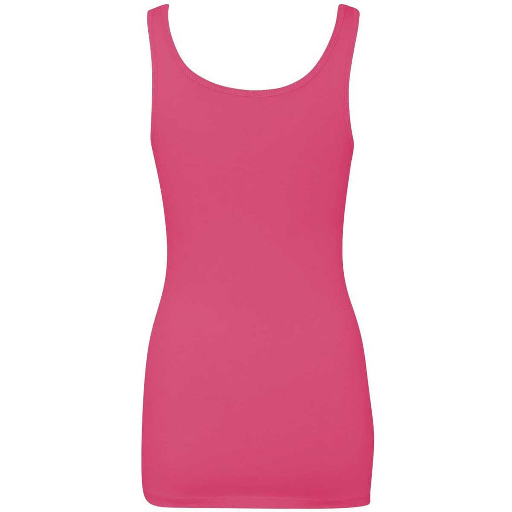 Next Level Women's Hot Pink Jersey Tank Top