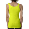 Next Level Women's Neon Yellow Jersey Tank Top