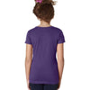 Next Level Girl's Purple Rush Adorable V-Neck Tee