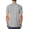 Next Level Men's Light Gray Premium Fitted Sueded Crew