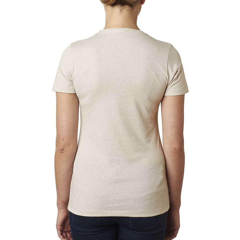 Next Level Women's Sand CVC Crew Tee