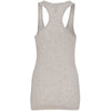 Next Level Women's Light Heather Gray Jersey Racerback Tank