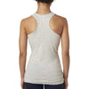 Next Level Women's Light Heather Gray Jersey Racerback Tank