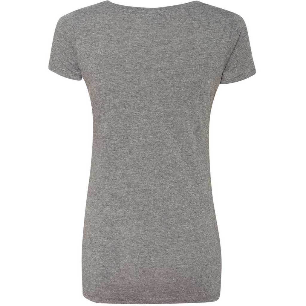 Next Level Women Premium Heather Triblend Scoop Tee