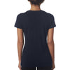 Next Level Women's Midnight Navy Slub Crew Tee