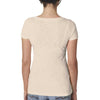 Next Level Women's Peaches N Cream Slub Crossover V-Neck Tee