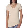 Next Level Women's Peaches N Cream Slub Crossover V-Neck Tee