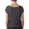 Next Level Women's Dark Gray Terry Dolman Tee