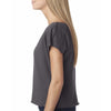 Next Level Women's Dark Gray Terry Dolman Tee