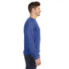 Anvil Men's Heather Blue Crewneck French Terry Sweatshirt