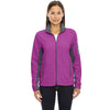 North End Women's' Plum Rose Microfleece Jacket