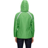 North End Women's Valley Green Sirius Jacket with Embossed Print