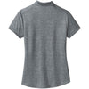 Nike Women's Cool Grey/Anthracite Dri-FIT Crosshatch Polo