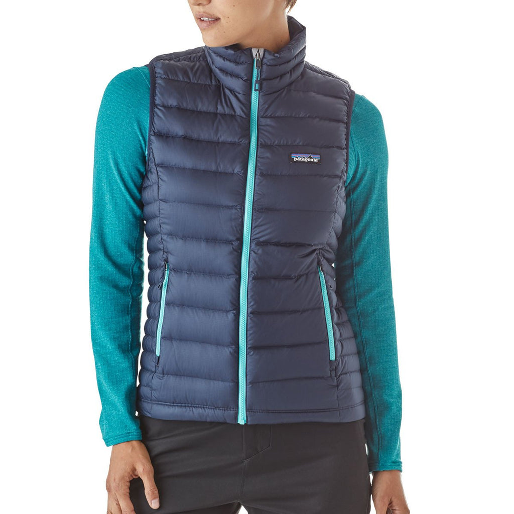 Patagonia Women's Navy Blue Down Sweater Vest