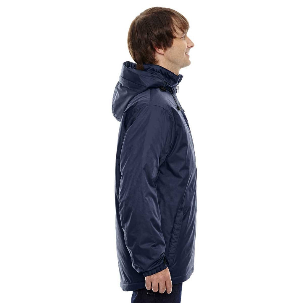 North End Men's Midnight Navy Insulated Jacket