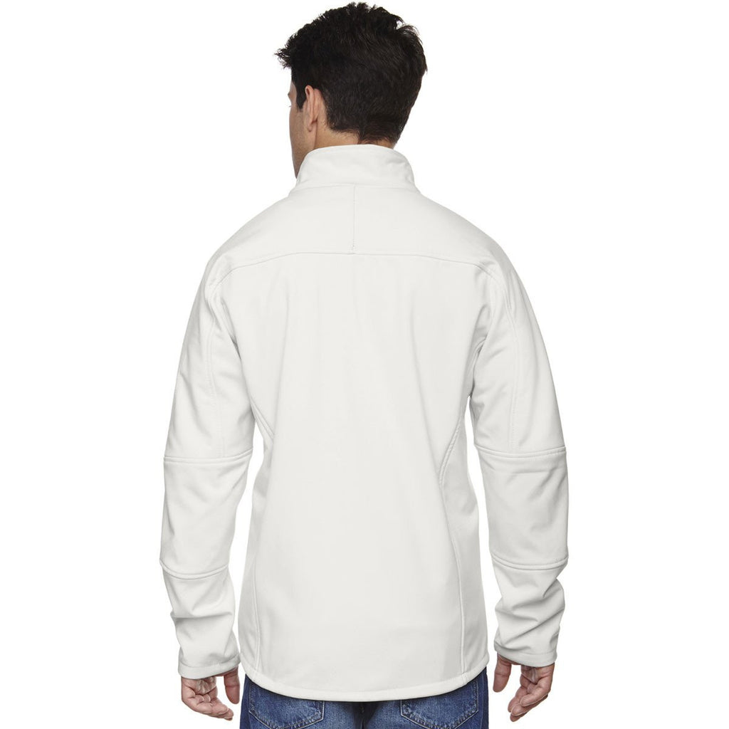 North End Men's Crystal Quartz Three-Layer Fleece Technical Jacket