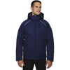 North End Men's Night Linear Insulated Jacket with Print