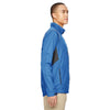 North End Men's Nautical Blue Sustain Lightweight Dobby Jacket with Print