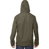 North End Men's Dark Oakmoss Forecast Three-Layer Travel Soft Shell Jacket