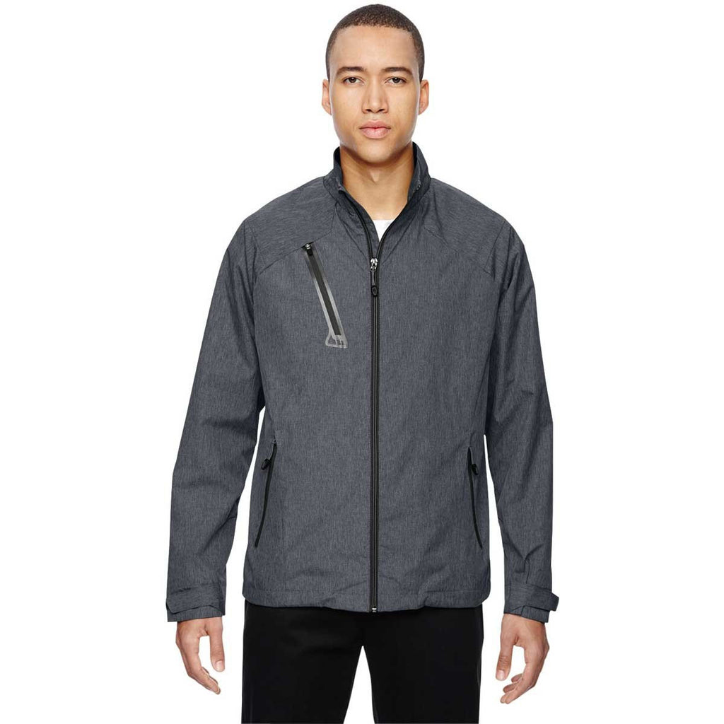 North End Men's Carbon Frequency Melange Jacket