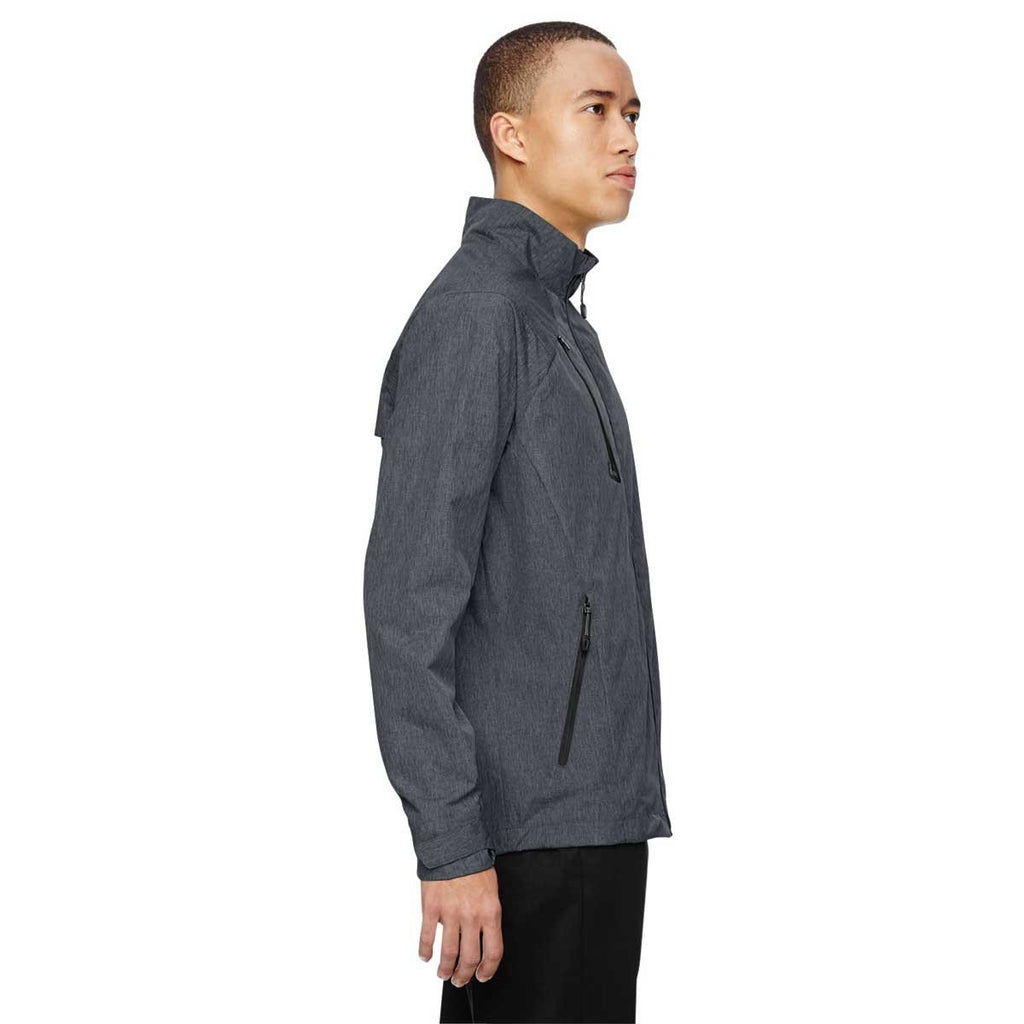 North End Men's Carbon Frequency Melange Jacket